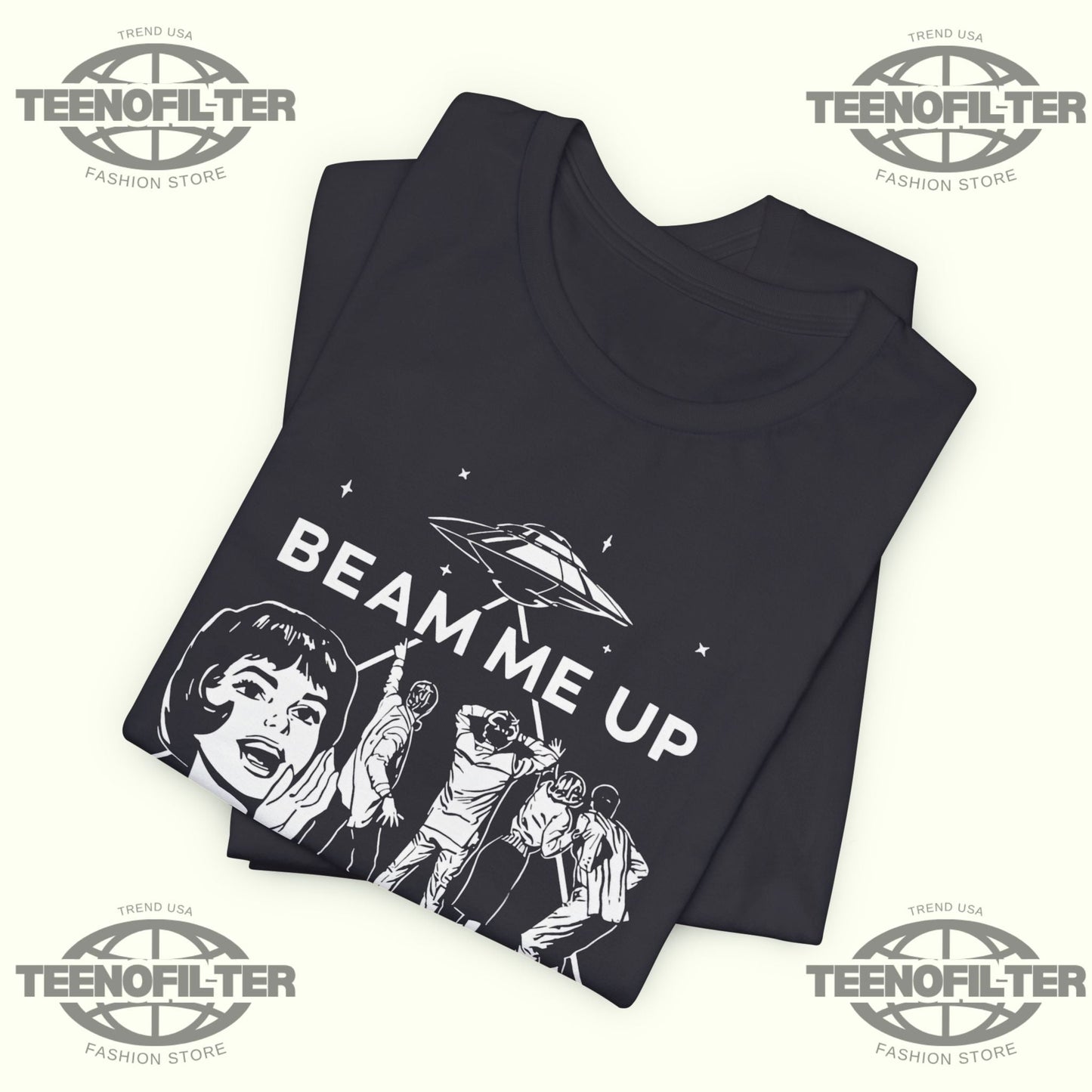Beam Me Up This Place Sucks T-Shirt Printify