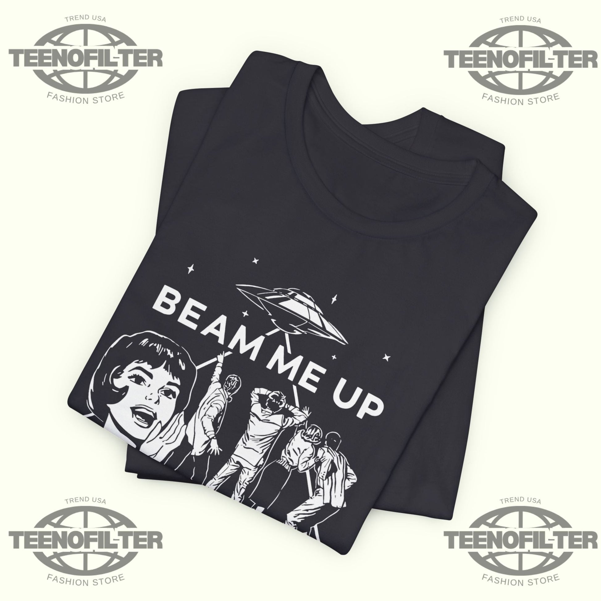 Beam Me Up This Place Sucks T-Shirt Printify