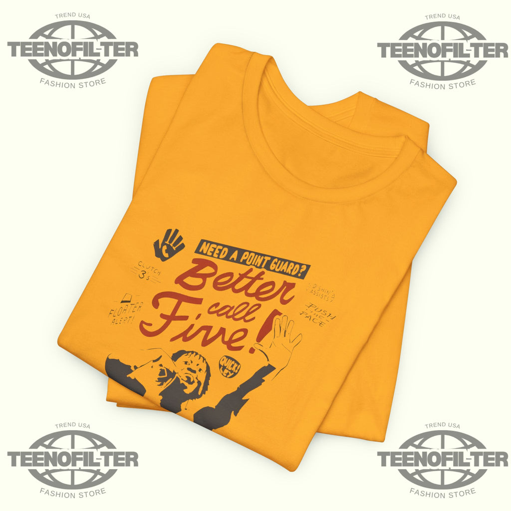 Raptors Better Call Five Immanuel Quickley T-shirt