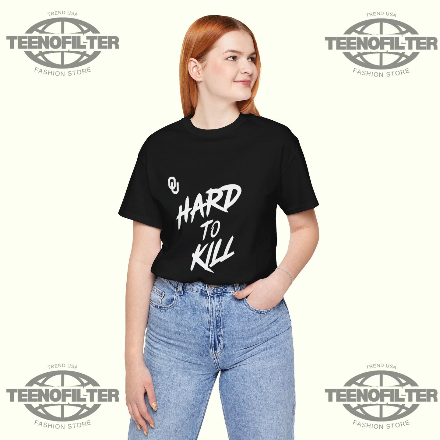 Oklahoma Football Taylor Wein Hard To Kill T-Shirt Printify