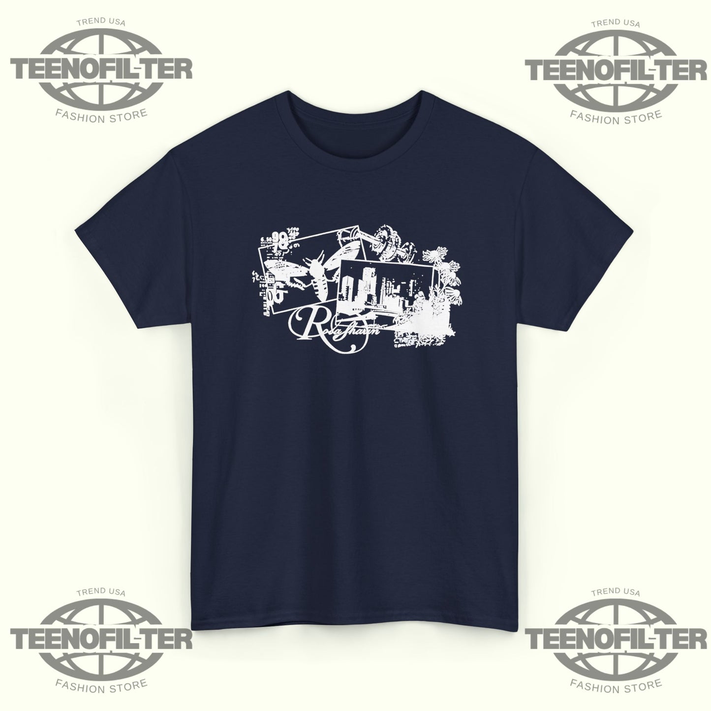 Rosasharin Collage T-Shirt - Tee No Filter