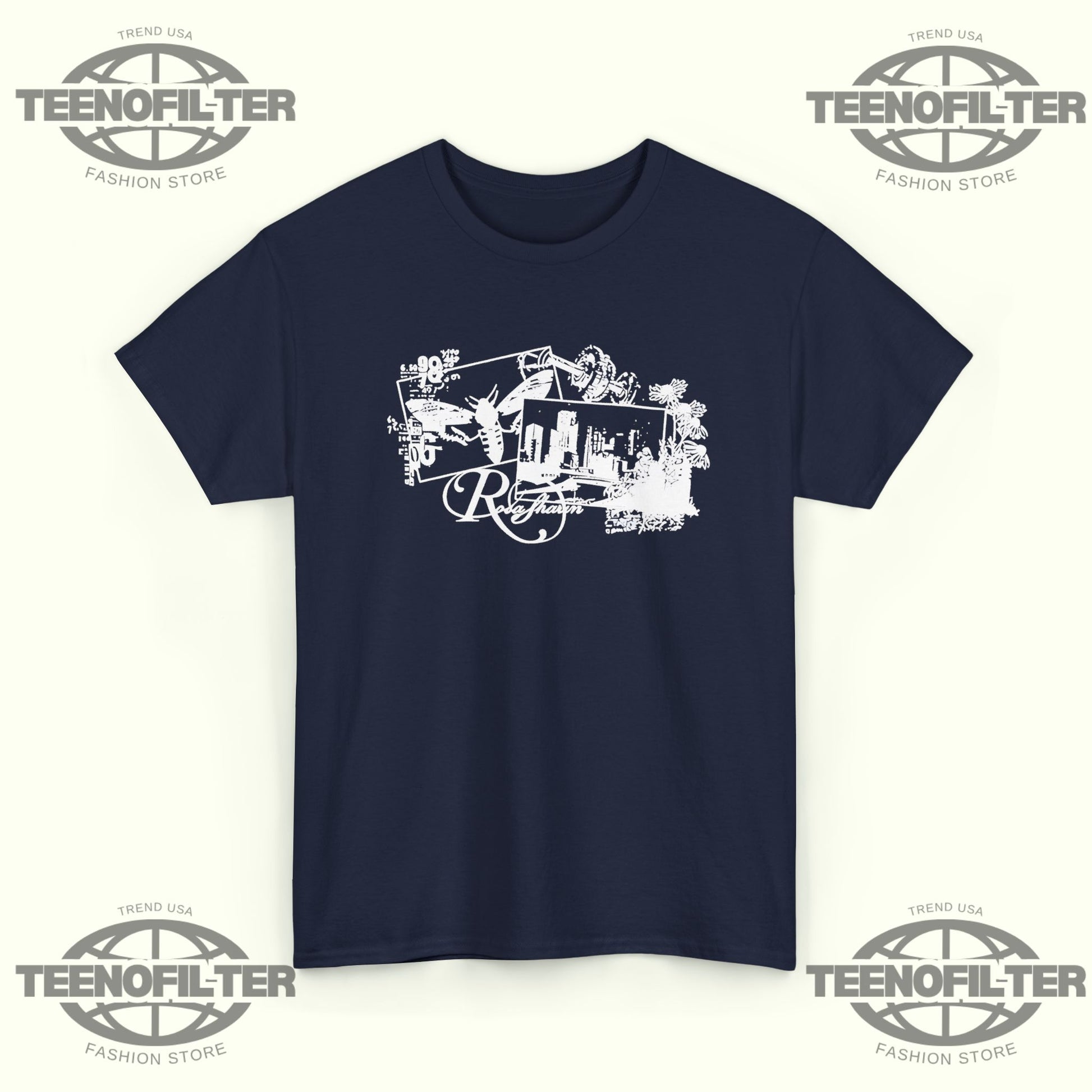 Rosasharin Collage T-Shirt - Tee No Filter