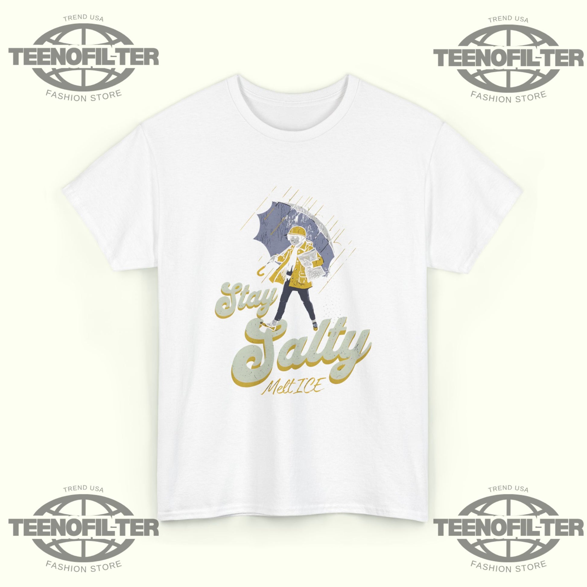 Stay Salty Melt Ice T-Shirt - Tee No Filter