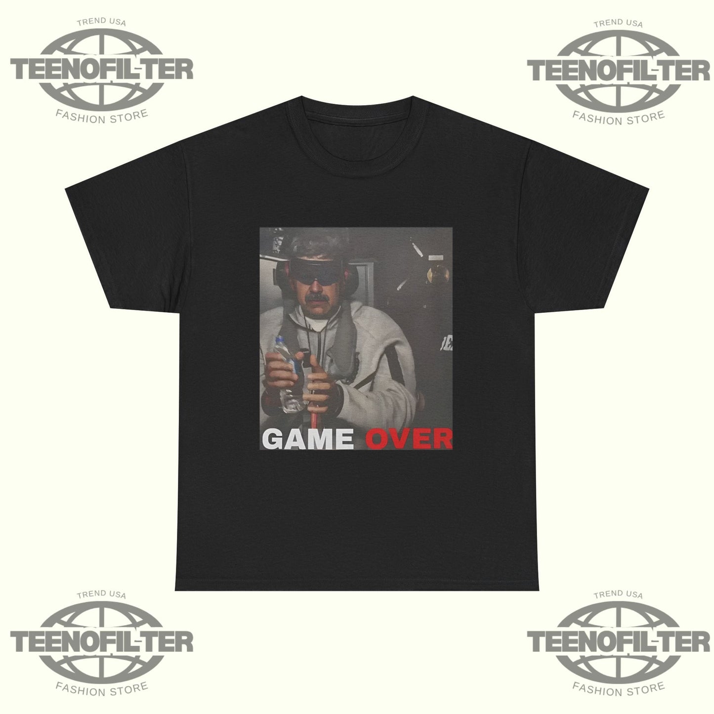 Maduro Captured Game Over T-Shirt Printify