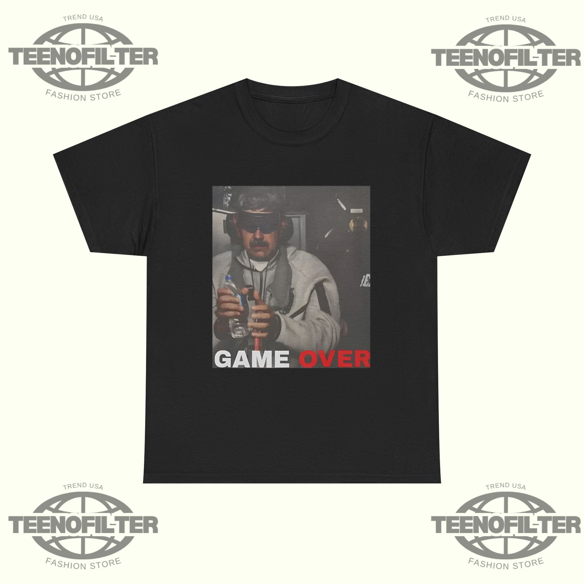 Maduro Captured Game Over T-Shirt
