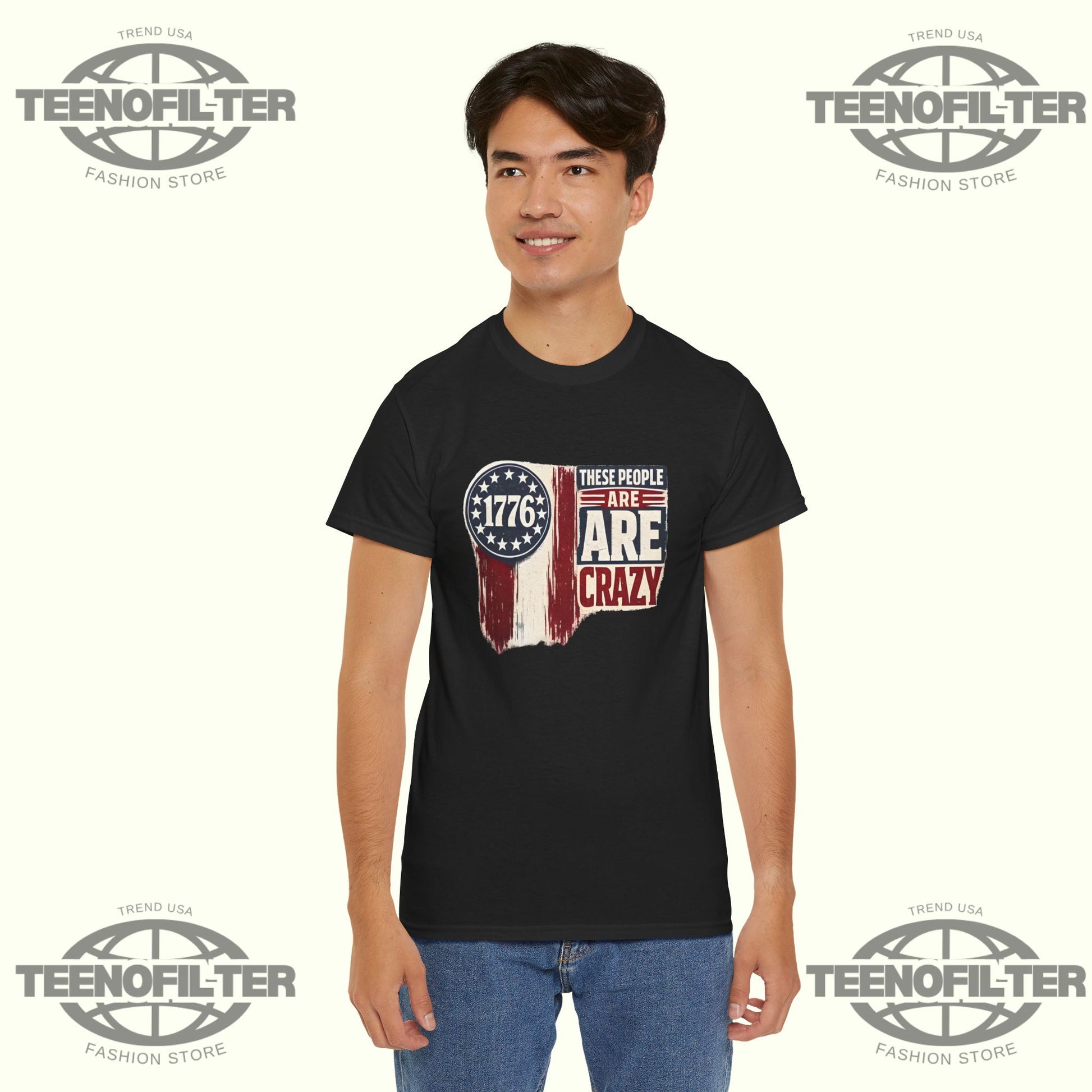 These People Are Cra*zy T-Shirt – Bold Statement Graphic Tee with Attitude - Tee No Filter