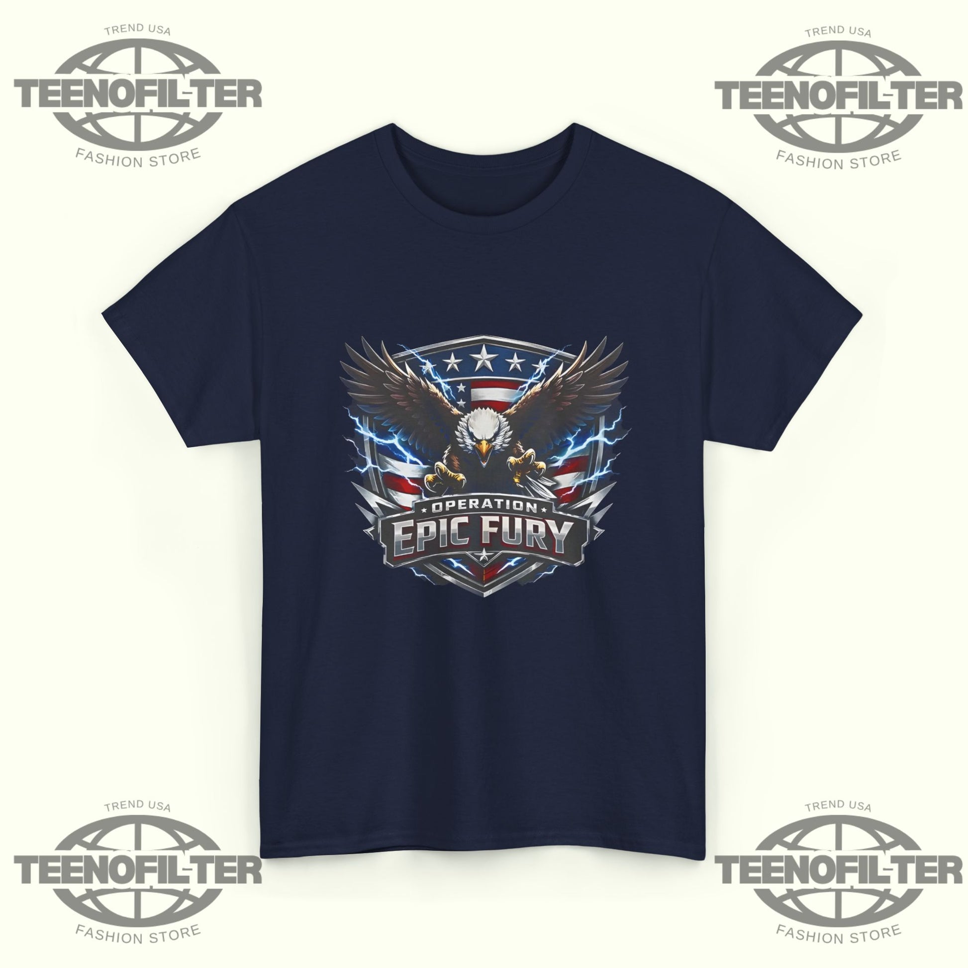 Operation Epic Fury T-Shirt – Bold Conflict-Inspired Statement Graphic Tee - Tee No Filter