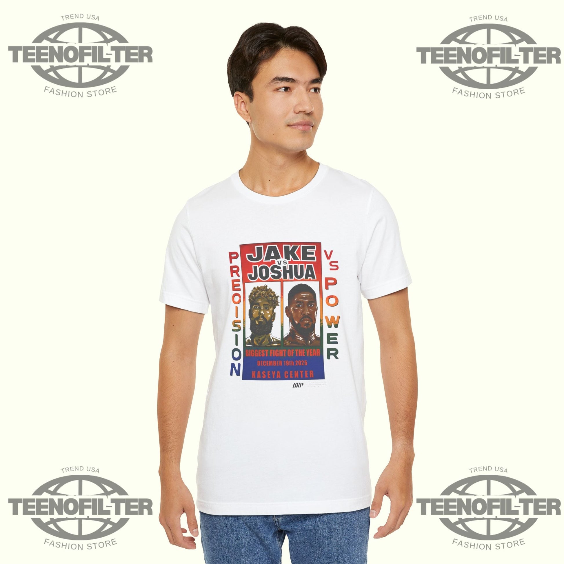 Jake vs Joshua T-shirt Printify