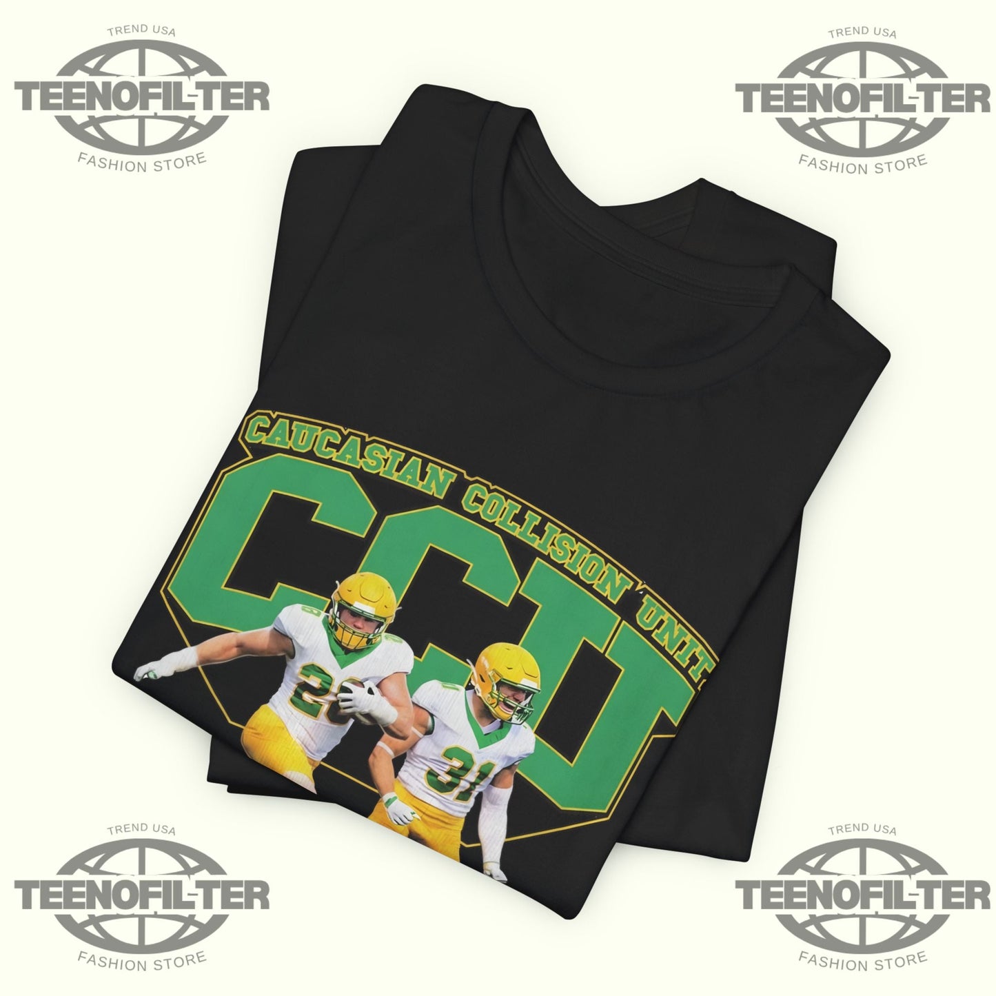 Bryce Boettcher and Dillon Thieneman Wearing CCU T-Shirt Printify