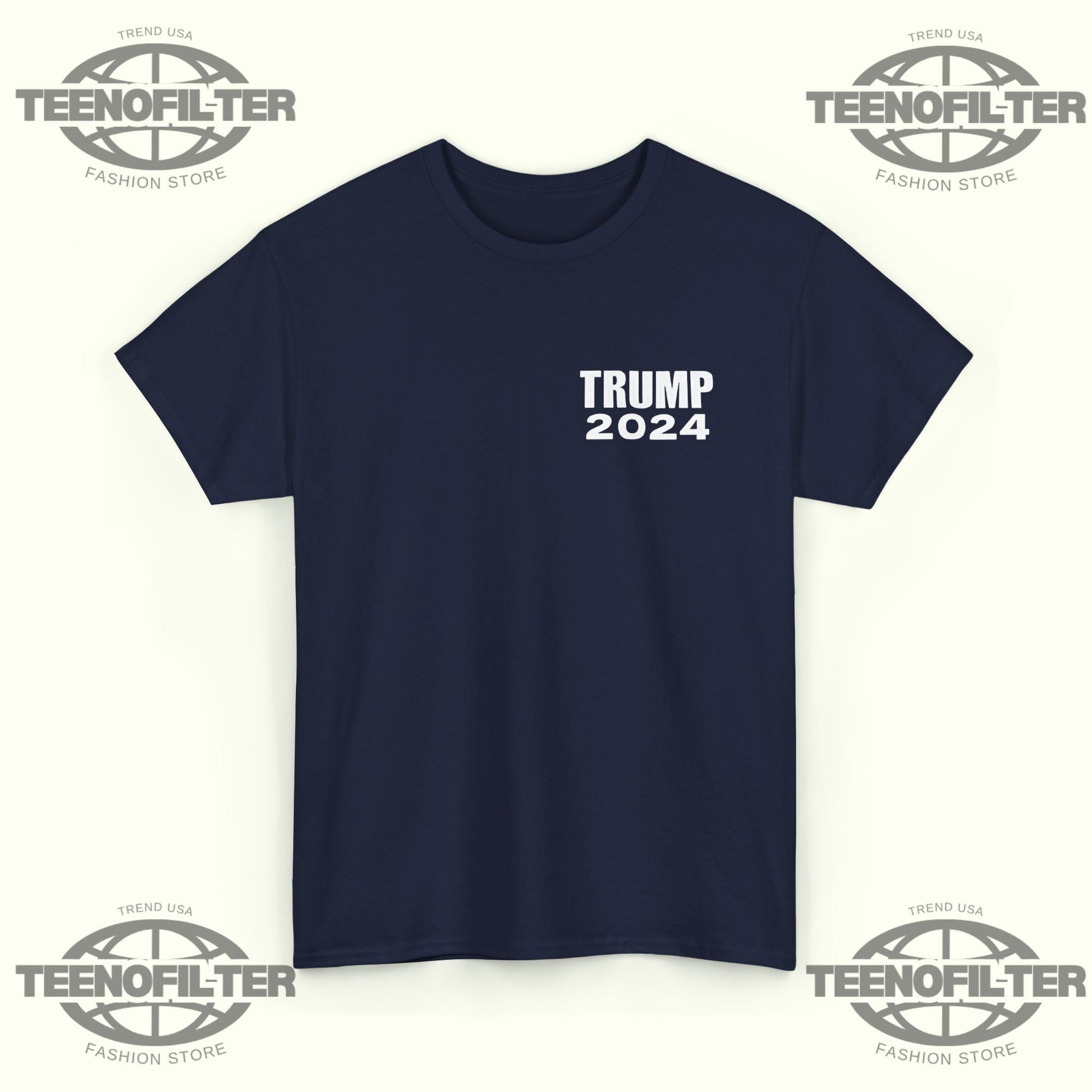 Trump 2024 White House Fireworks T-Shirt Printify