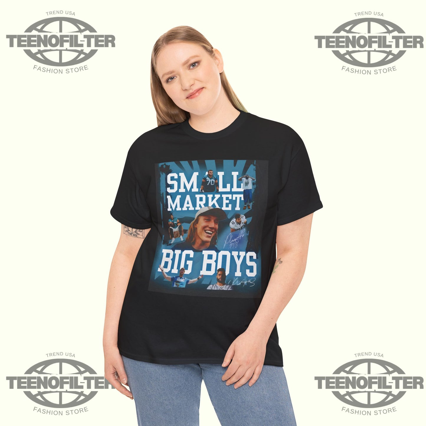 Robert Hainsey Small Market Big Boys T-shirt - Tee No Filter