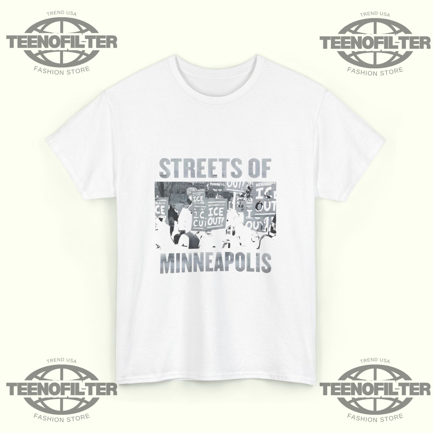 Streets Of Minneapolis T-Shirt - Tee No Filter