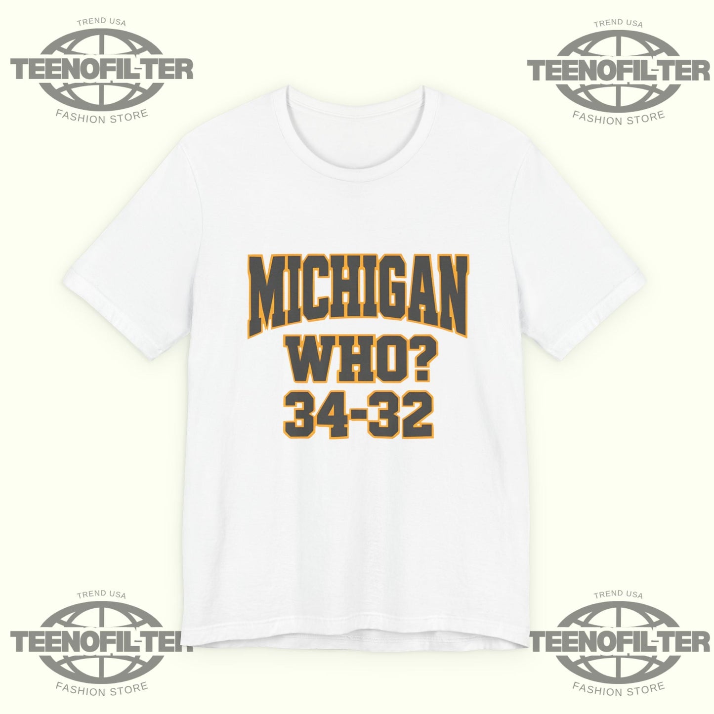 Hannah Montoya Michigan Who 34 32 T-Shirt Printify