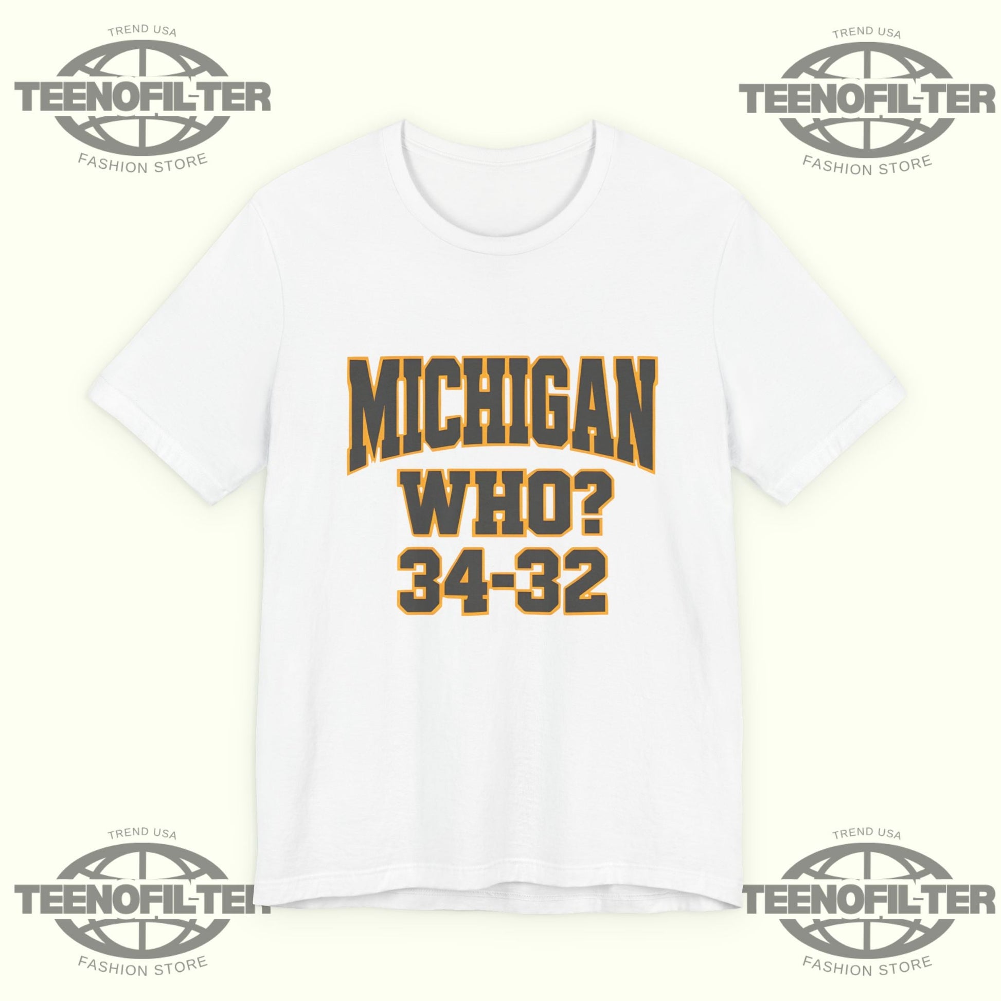 Hannah Montoya Michigan Who 34 32 T-Shirt Printify
