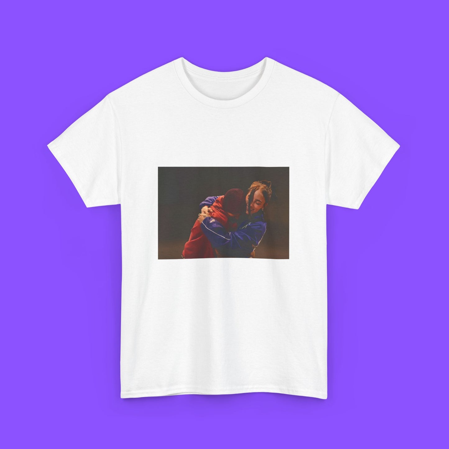 Billie Eilish Justin Bieber Huge Shirt
