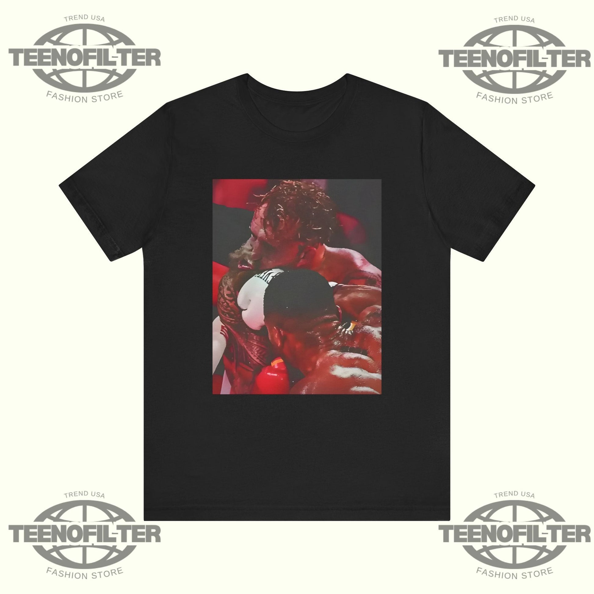 Anthony Joshua KO Jake Paul T-Shirt Printify