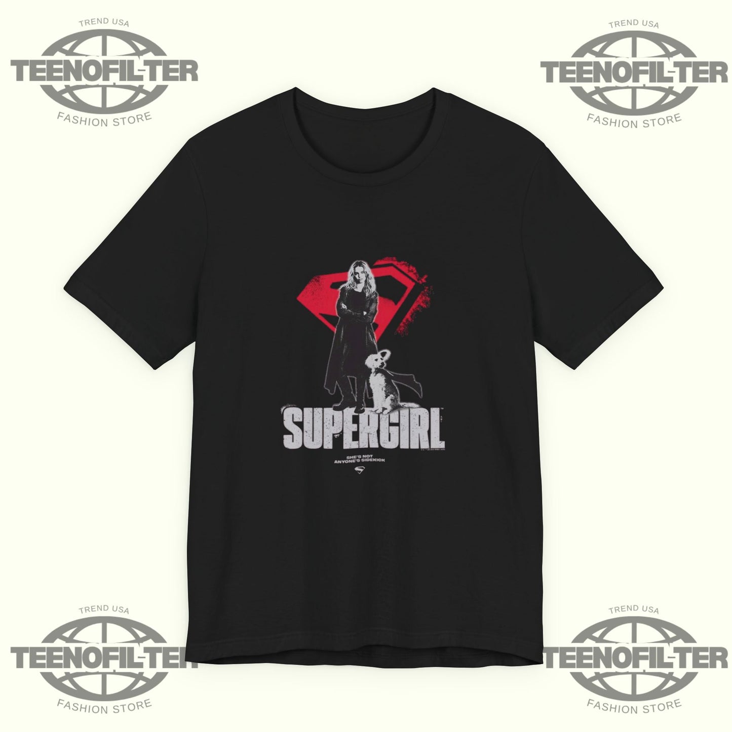 Supergirl She’s Not Anyone’s Sidekick T-shirt Printify