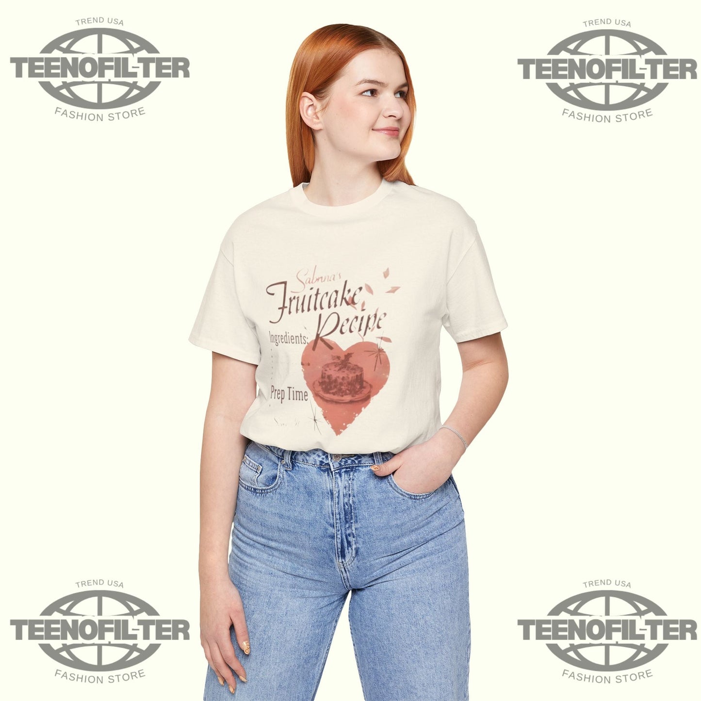 Sabrina Carpenter Fruitcake Recipe T-Shirt Printify