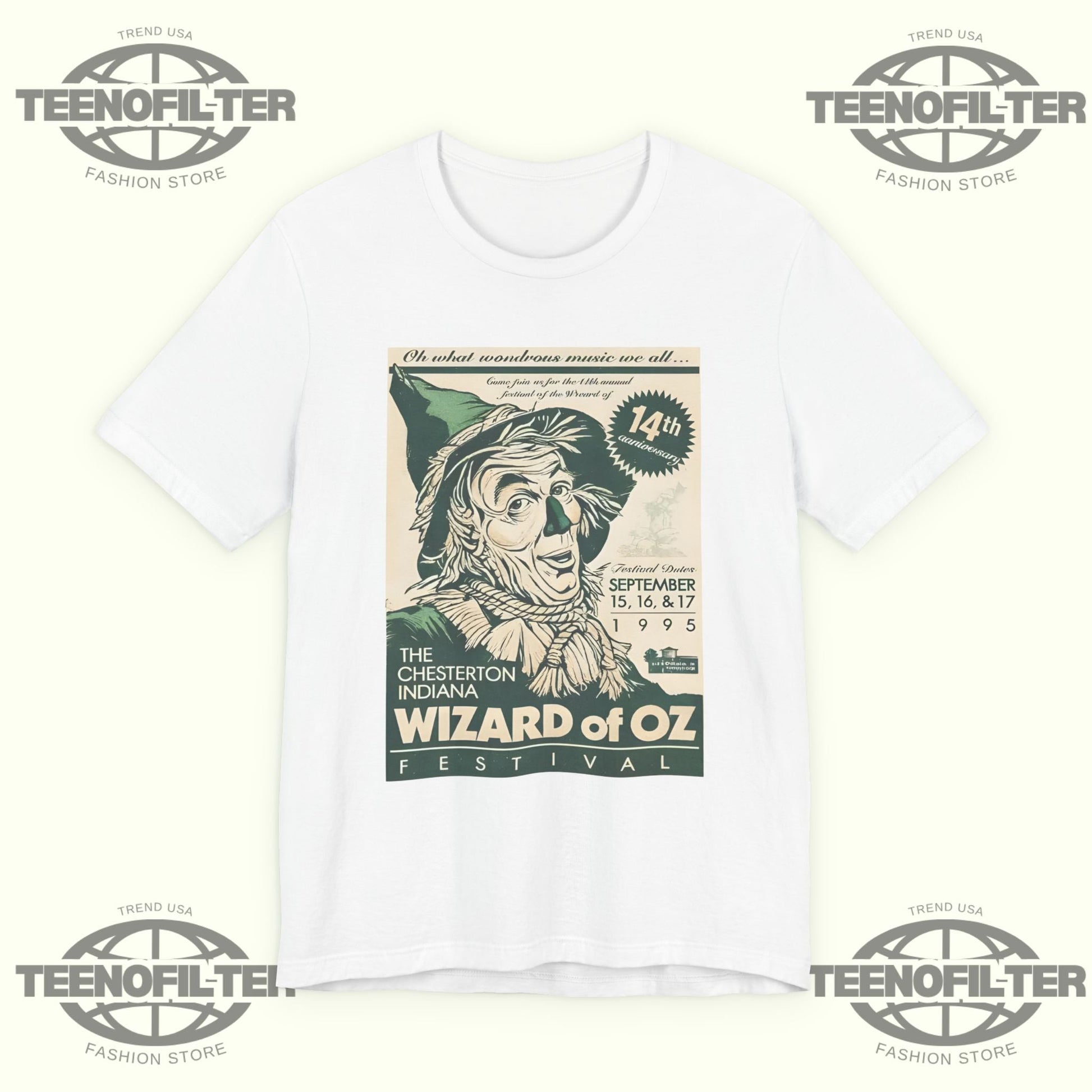 Chaesterton Indiana Wizard of Oz T-Shirt Printify