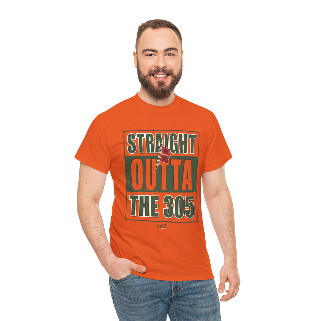 Miami Hurricanes Straight Outta The 305 T-shirt