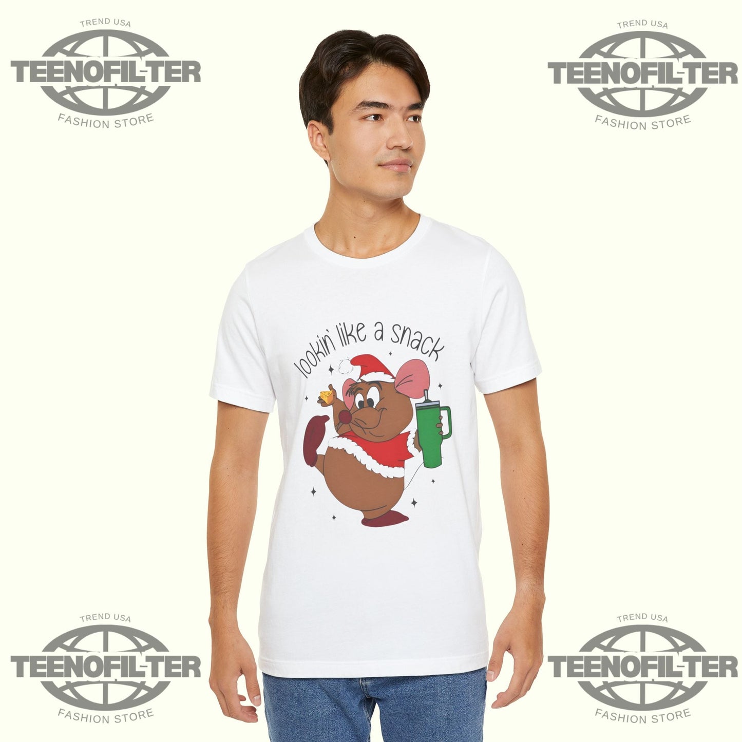 Looking Like A Snack Christmas T-shirt Printify