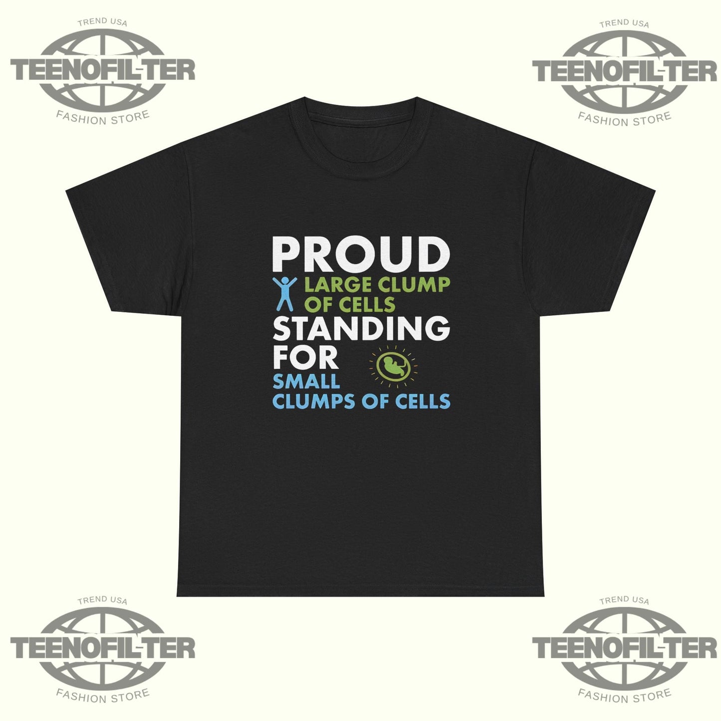 Proud Large Clump Of Cells T-Shirt Printify