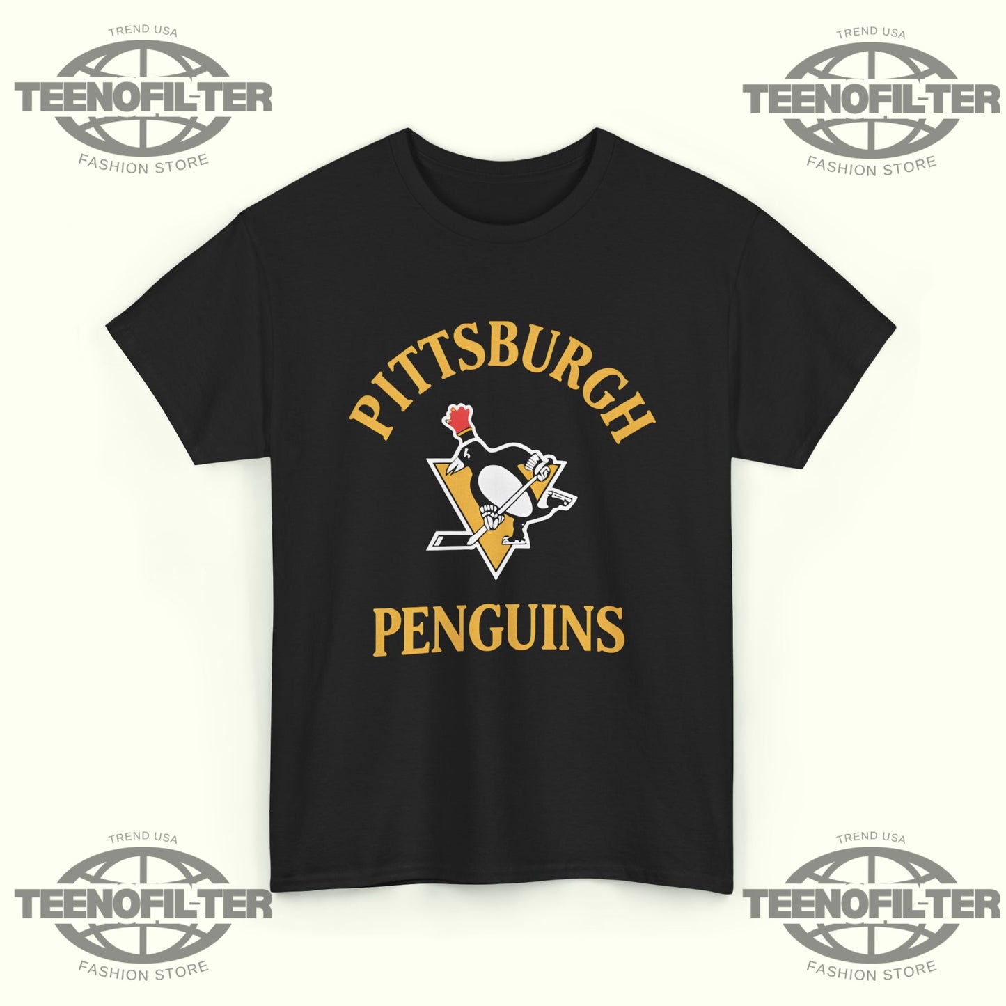 Feathers McGraw Pittsburgh Penguins T-shirt - Tee No Filter