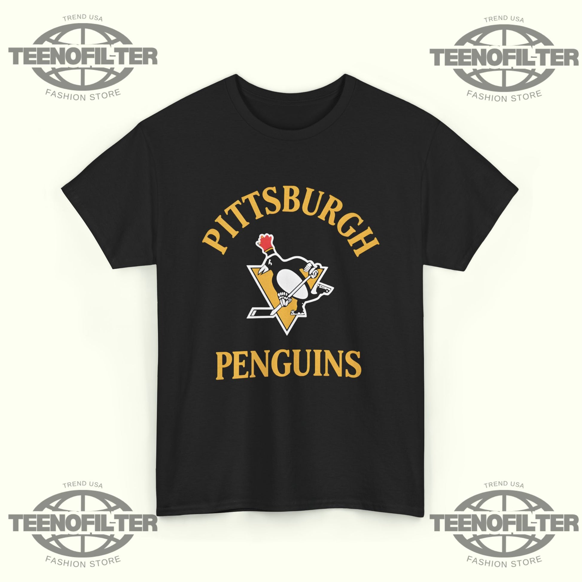 Feathers McGraw Pittsburgh Penguins T-shirt - Tee No Filter