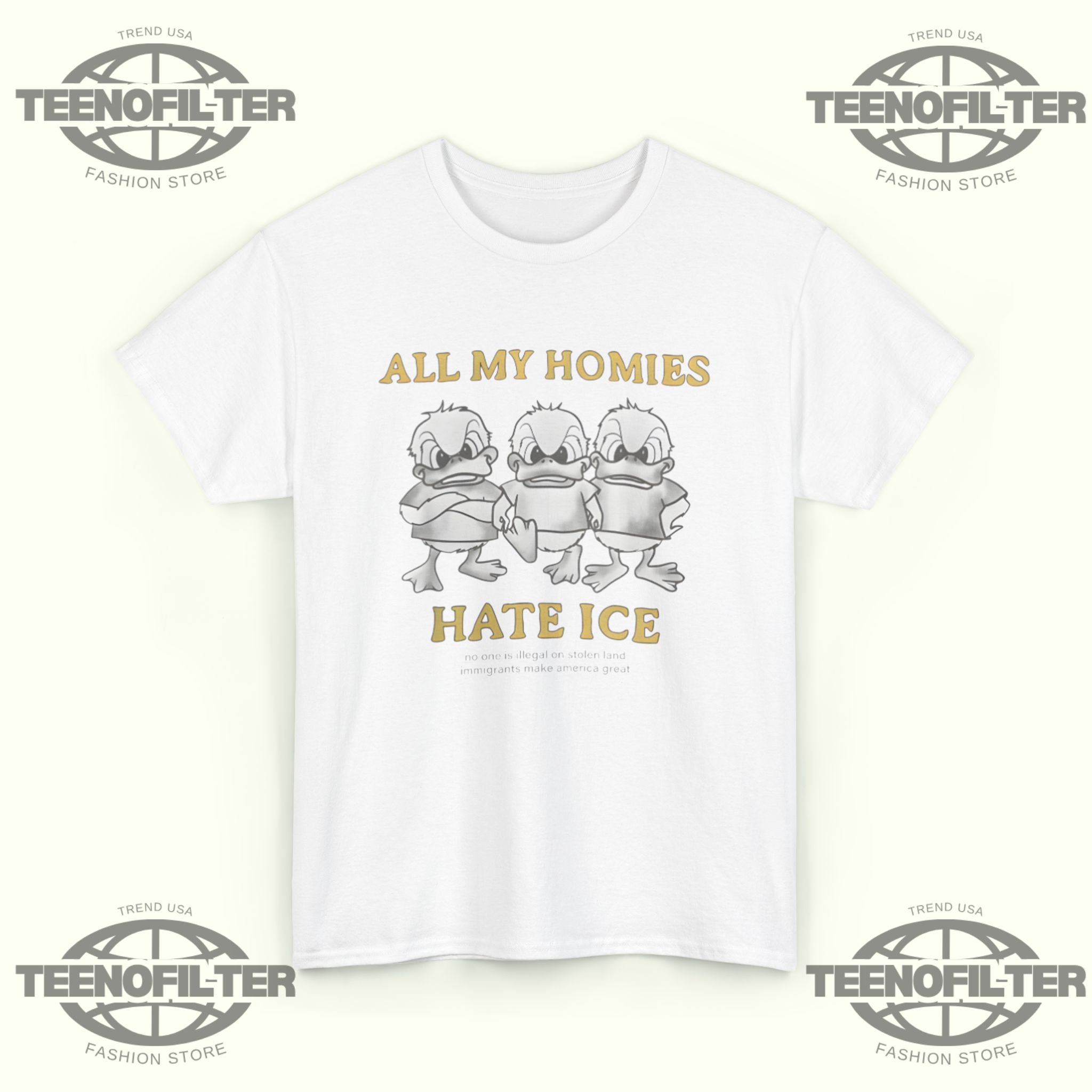 All My Homies Hate ICE T-Shirt
