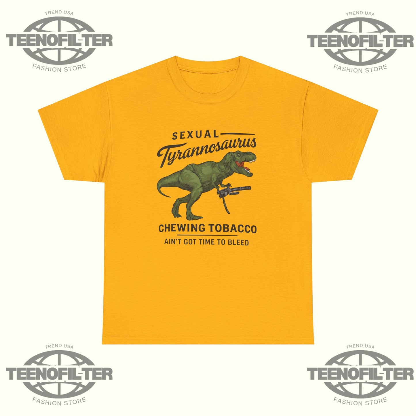 Sexual Tyrannosaurus Drew Timme T-Shirt - Tee No Filter
