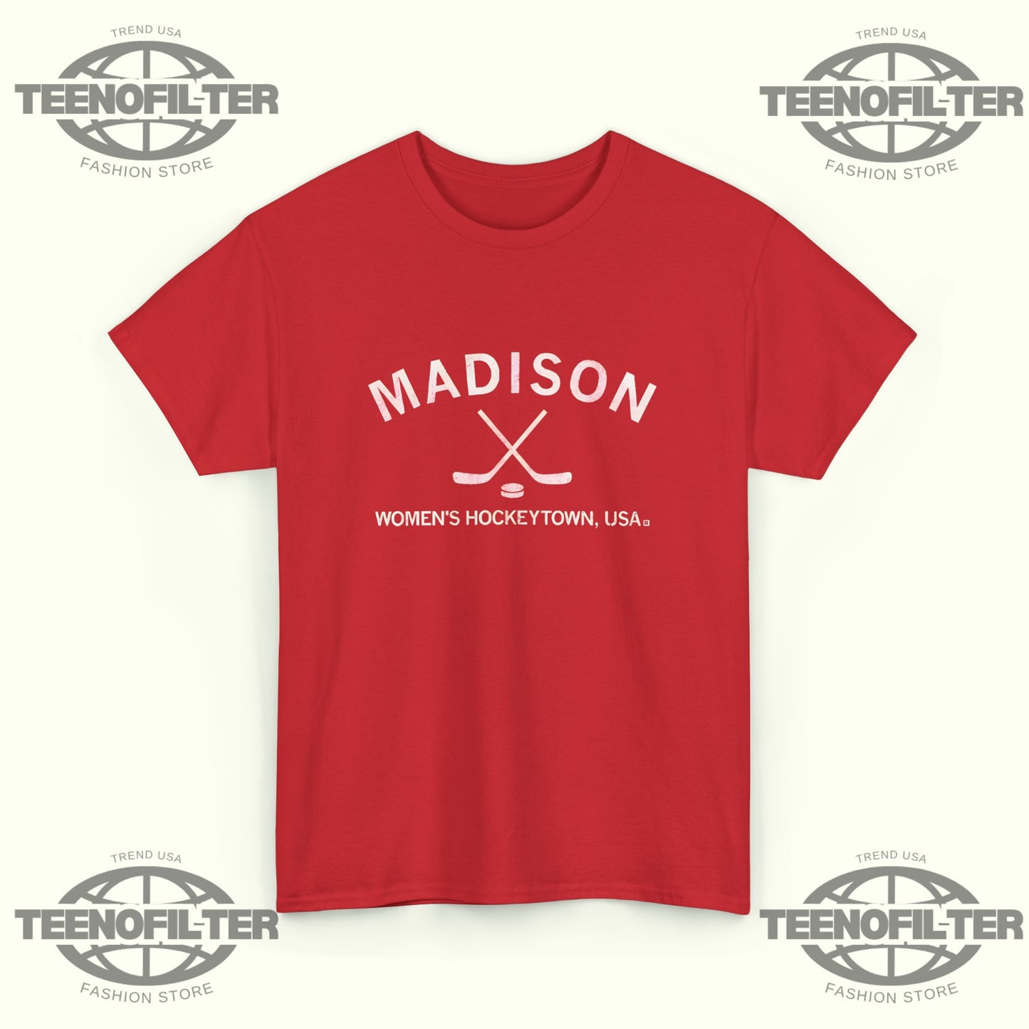Madison Women’s Hockeytown USA T-Shirt - Tee No Filter