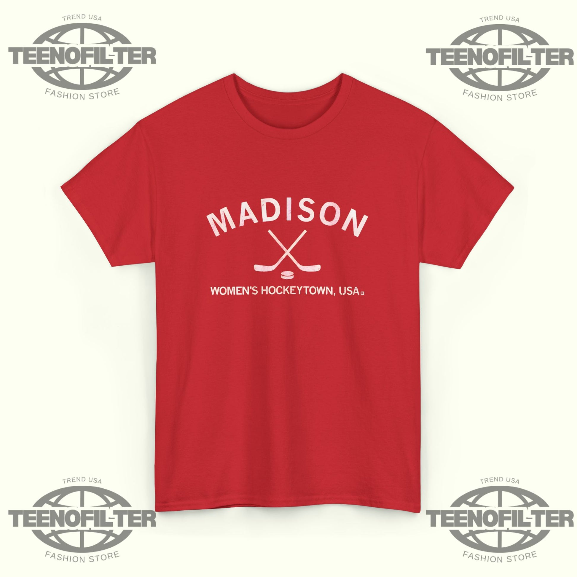Madison Women’s Hockeytown USA T-Shirt - Tee No Filter