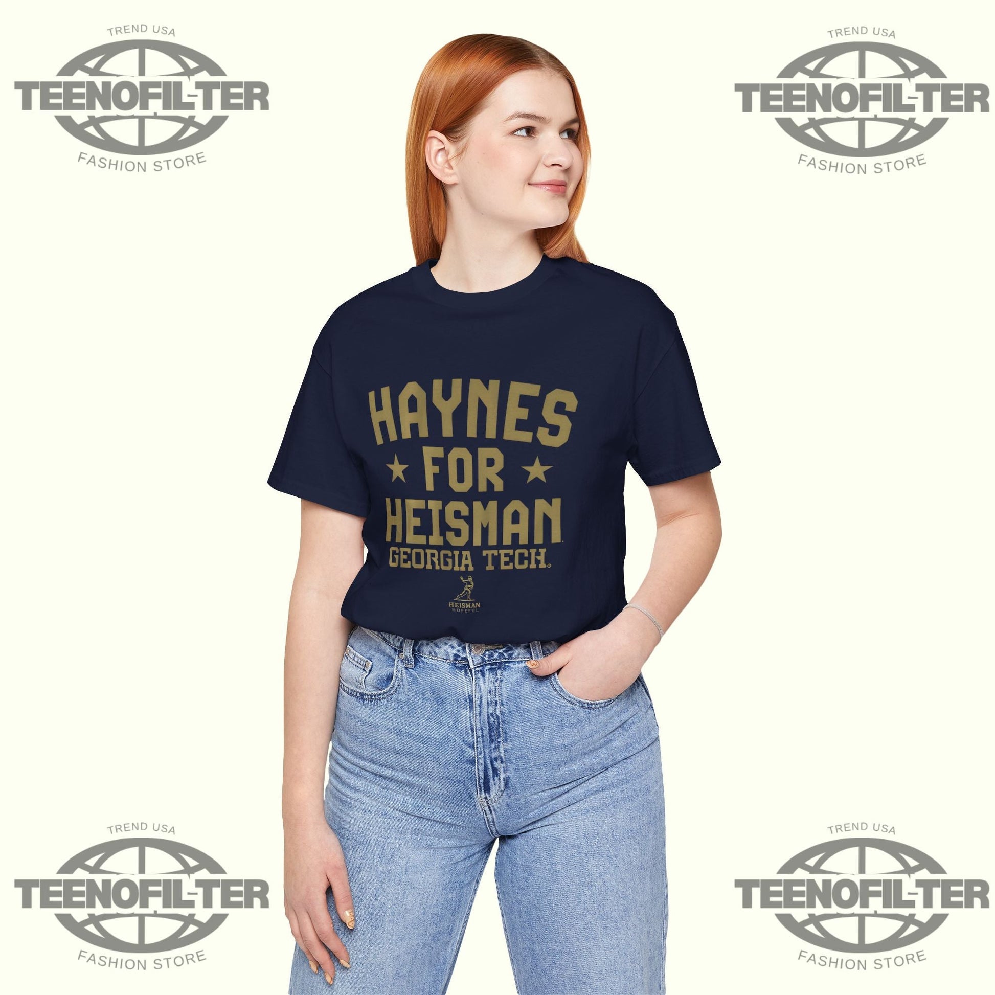 Haynes for Heisman Georgia Tech T-Shirt Printify