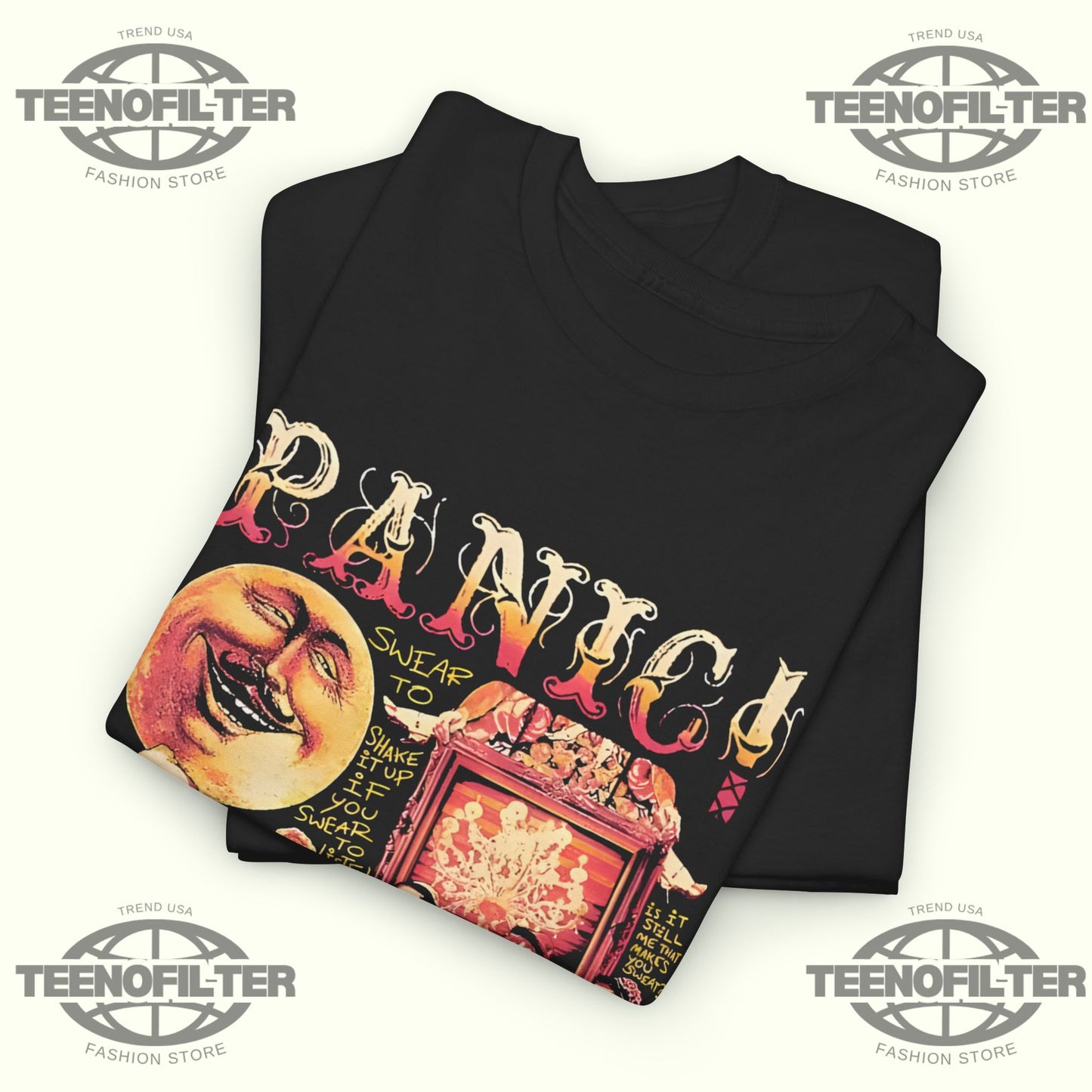 Panic! At The Disco A Fever You Can’t Sweat Out Icons T-Shirt – Emo Era Classic Band Tribute Tee - Tee No Filter