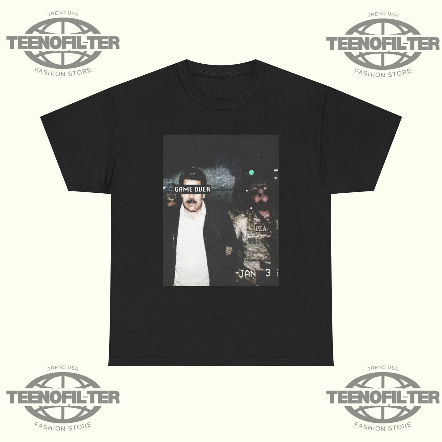 Nicolás Maduro Game Over T-Shirt Printify