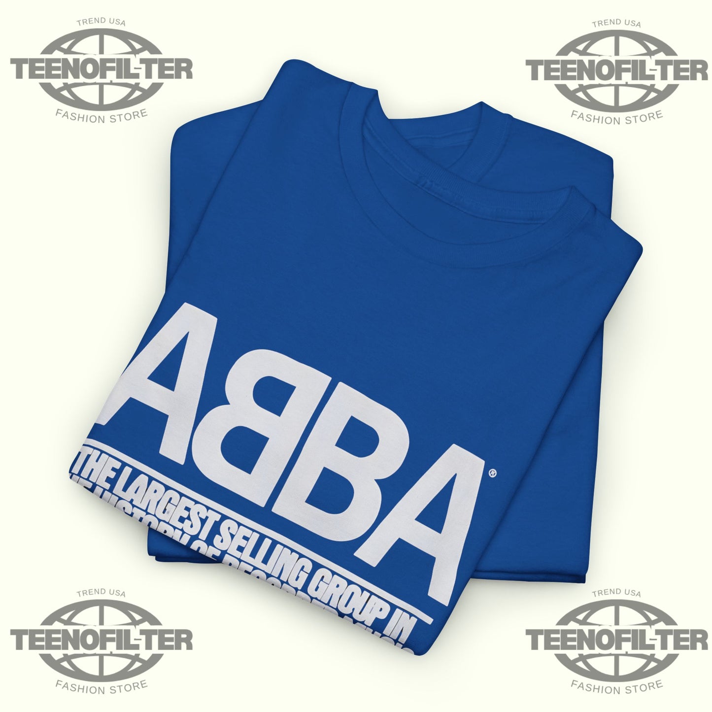 1979 Abba Atlantic Records Promo T-shirt - Tee No Filter