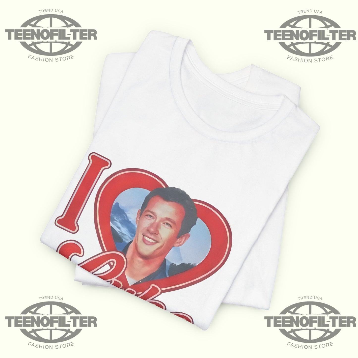 I Love Luke T‑Shirt Printify