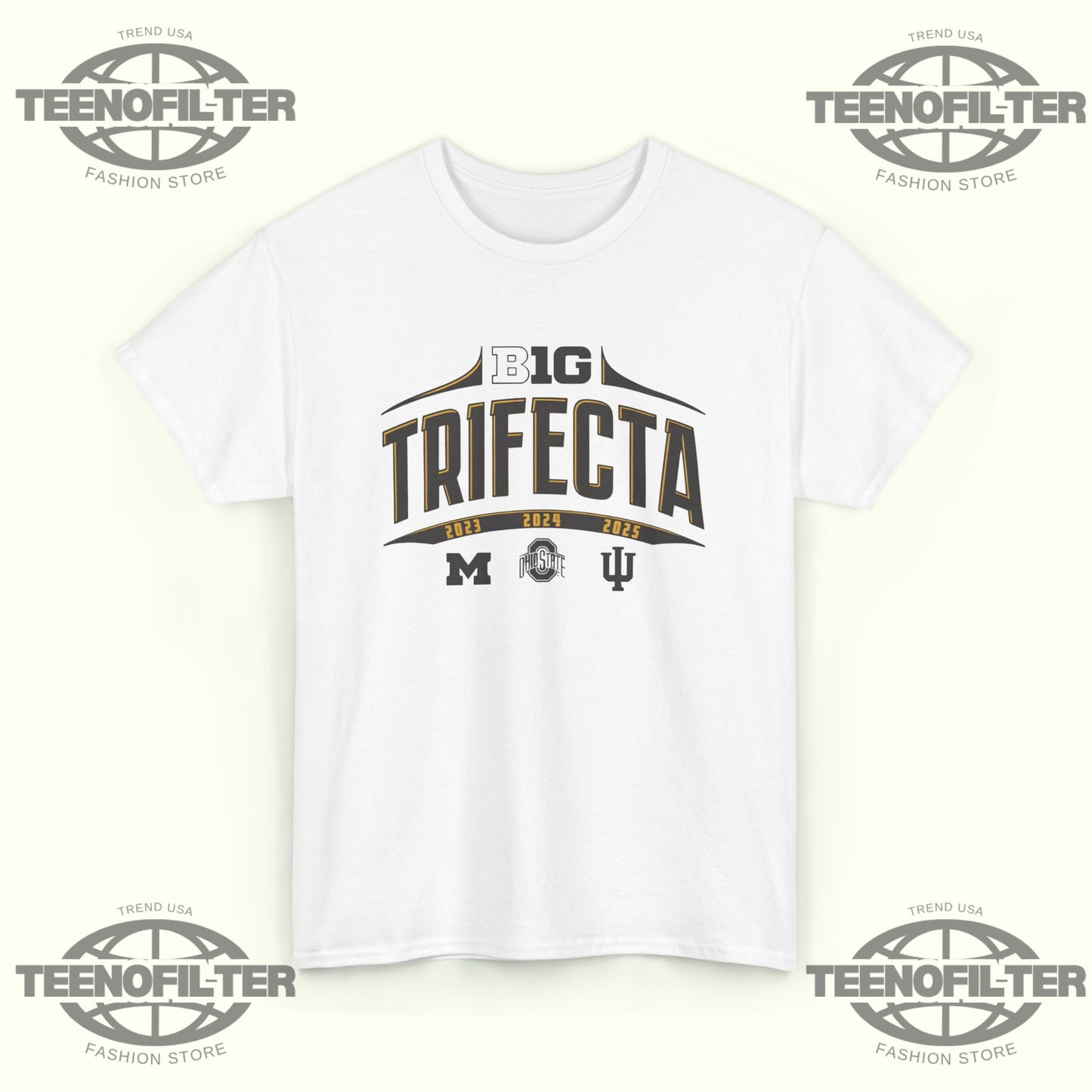 Big Ten Trifecta T-shirt - Tee No Filter