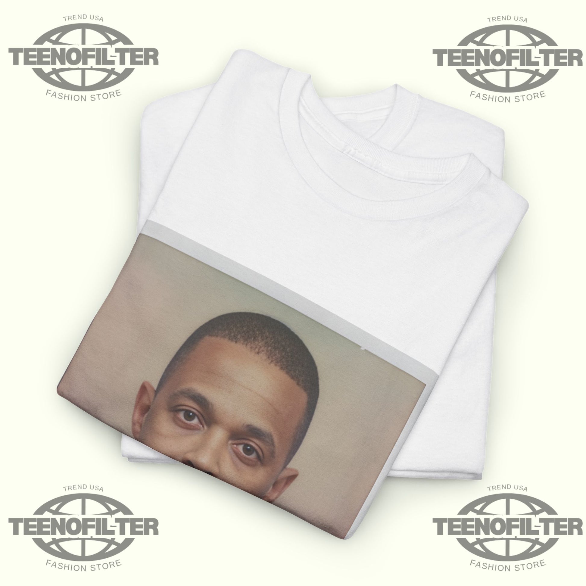 Don Lemon Mugshot Energy T-shirt - Tee No Filter