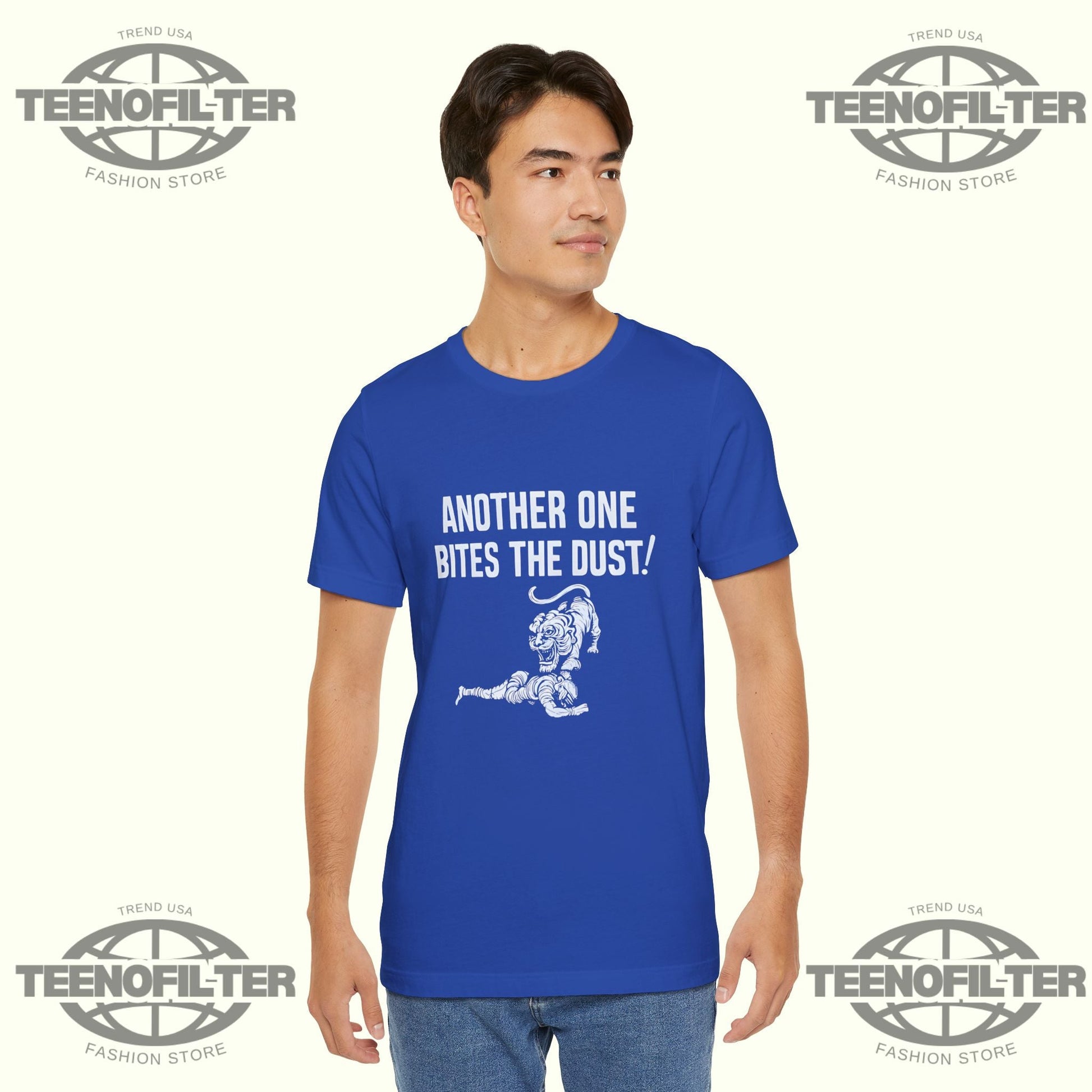 Another One Bites The Dust T-Shirt – Detroit Rock x Football Edition Printify