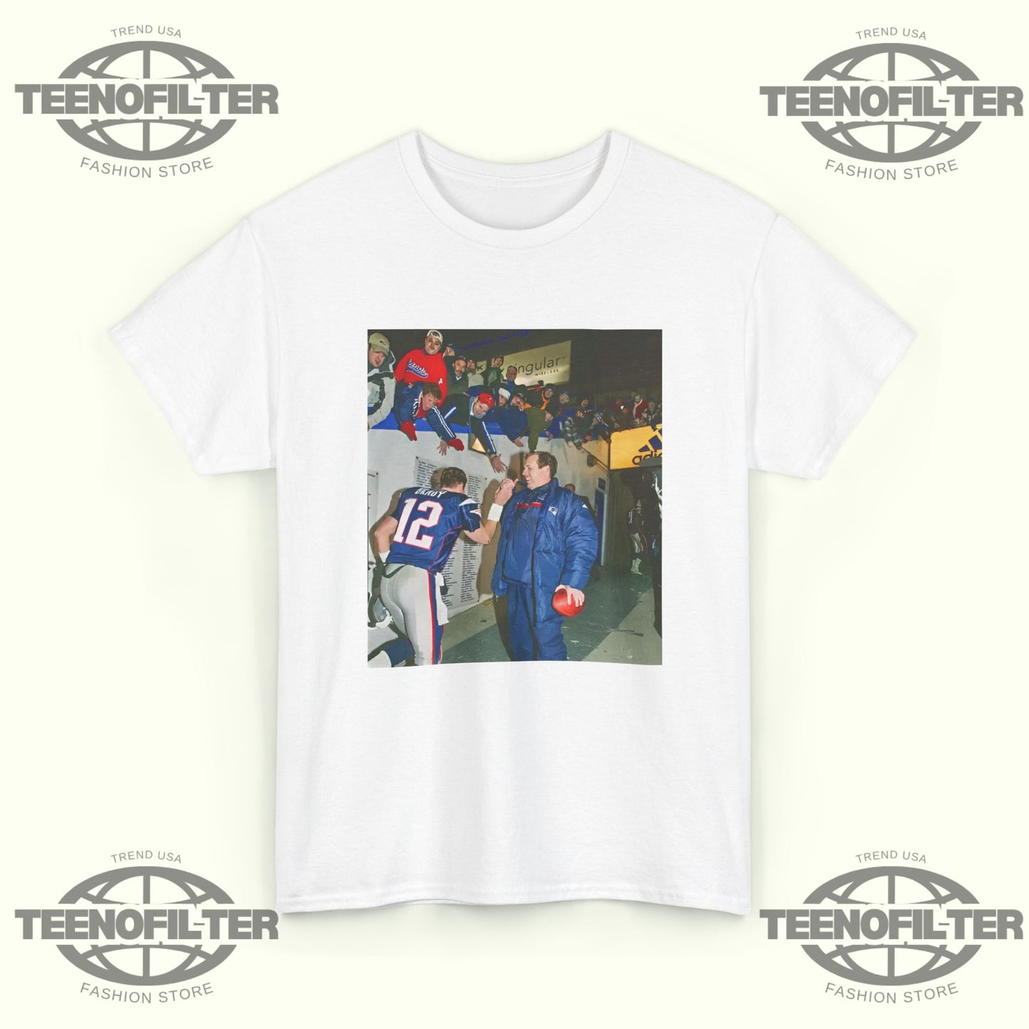 Tom Brady And Bill Belichick 2001 T-Shirt - Tee No Filter