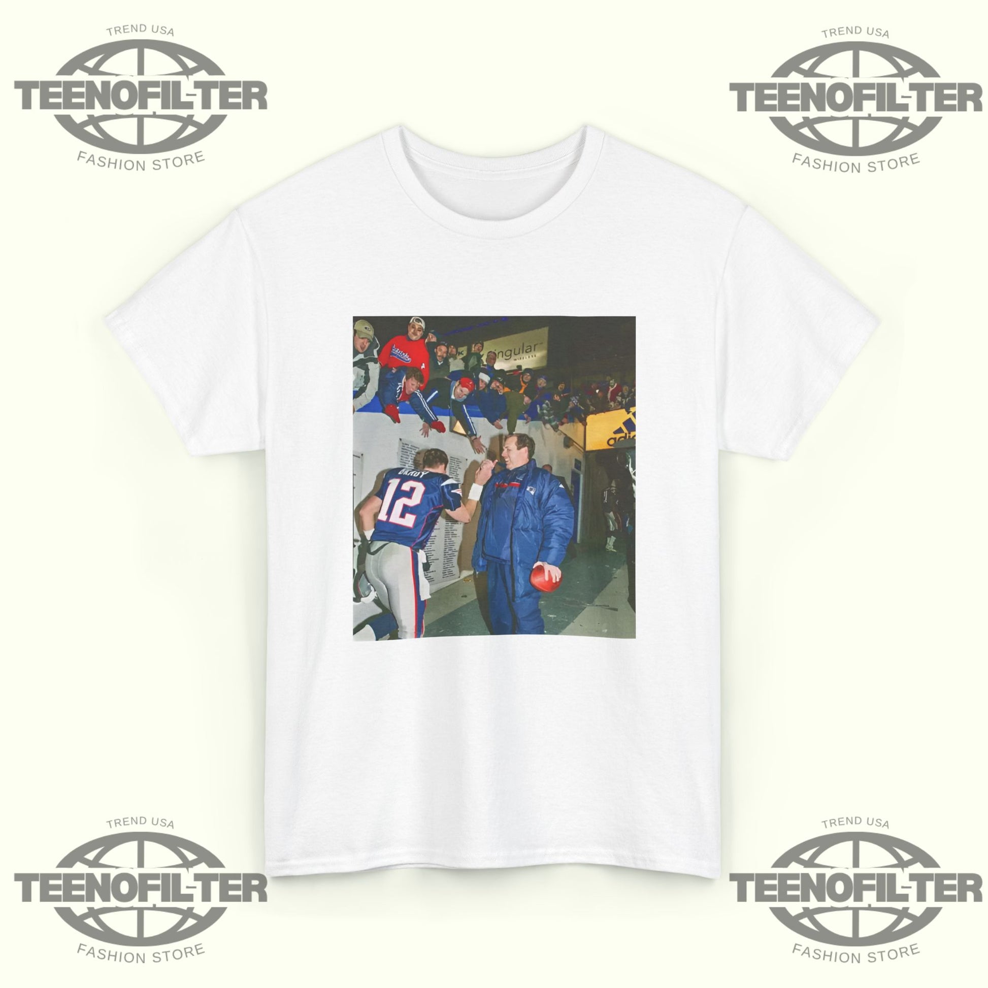 Tom Brady And Bill Belichick 2001 T-Shirt - Tee No Filter