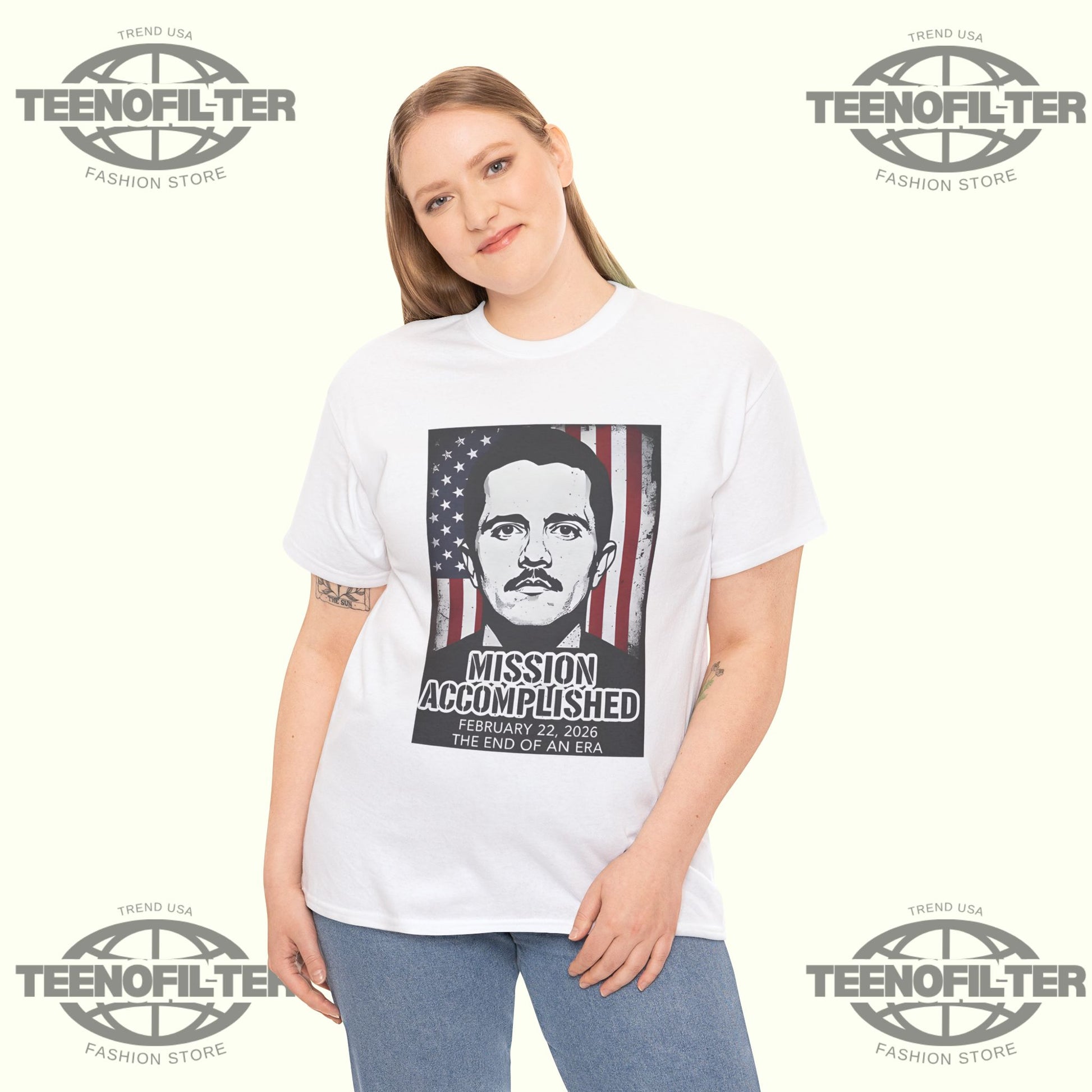 El Mencho Justice Served – Mission Accomplished Statement T-Shirt - Tee No Filter