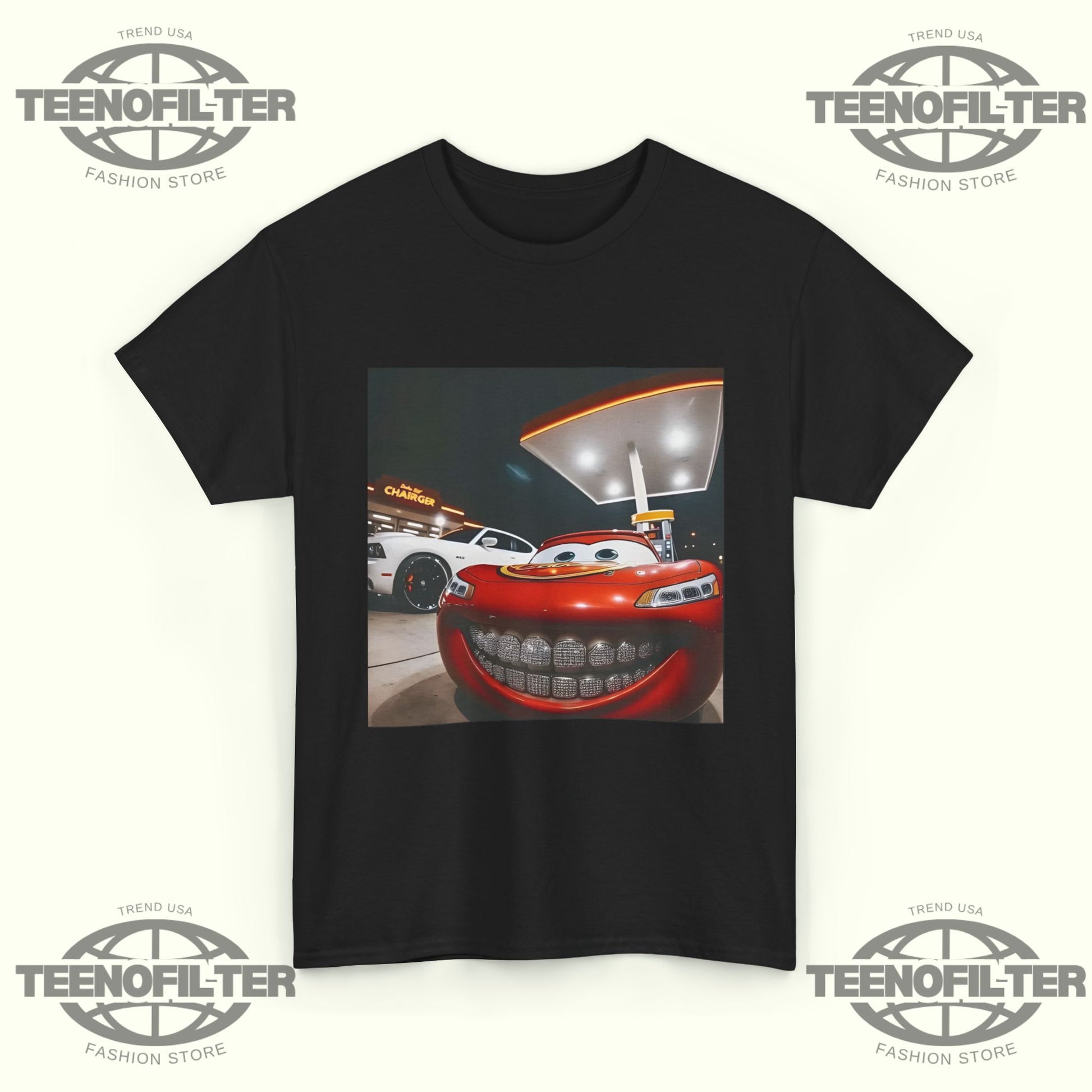 Lightning McQueen Grillz T-Shirt - Tee No Filter