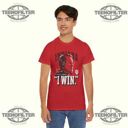 IU Football Curt Cignetti I Win T-shirt - Tee No Filter