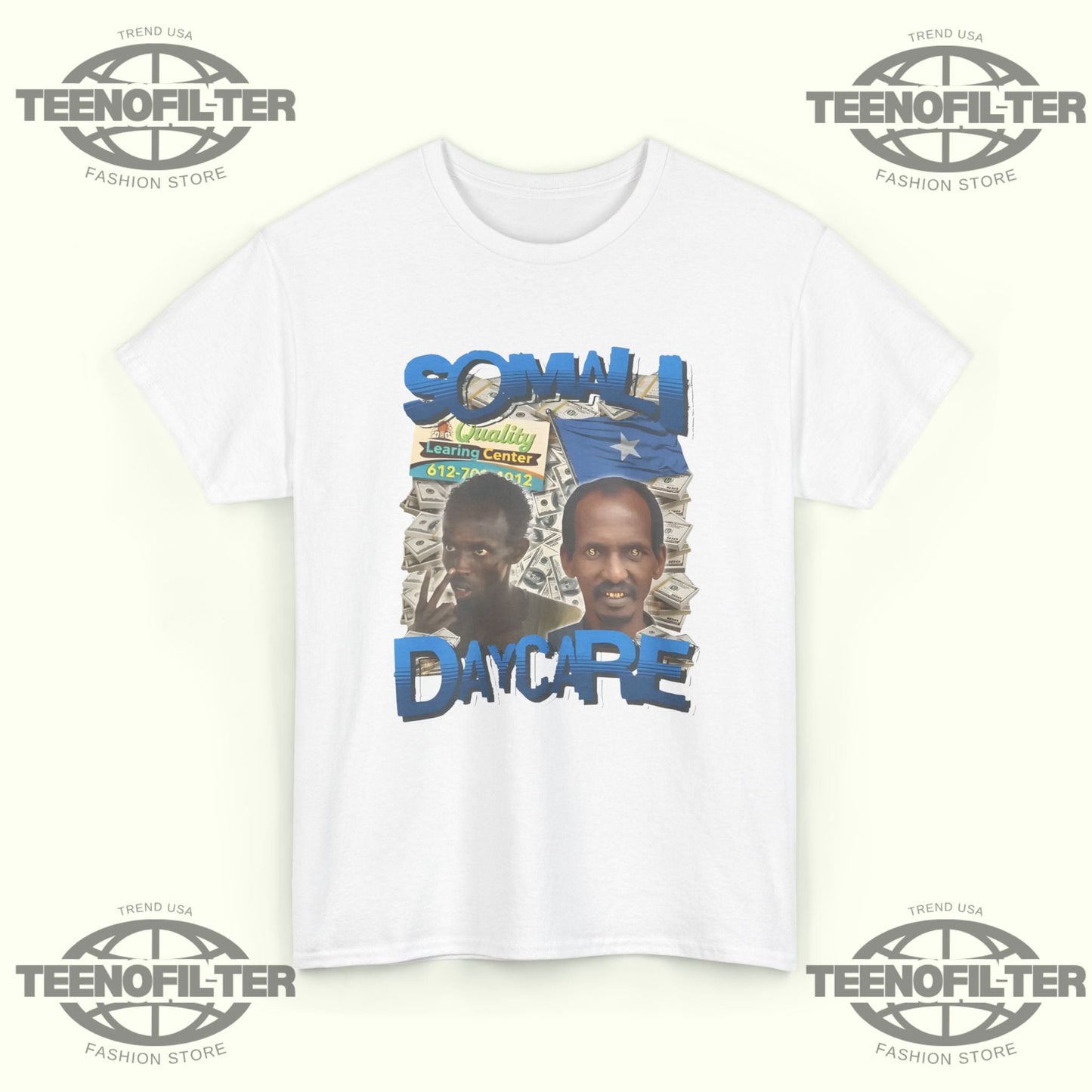 Somali Daycare T-shirt Printify