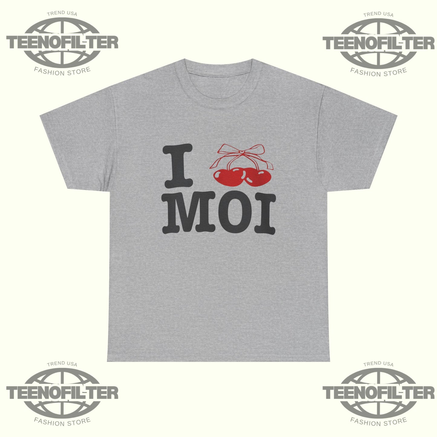 I Love Moi T-shirt - Tee No Filter