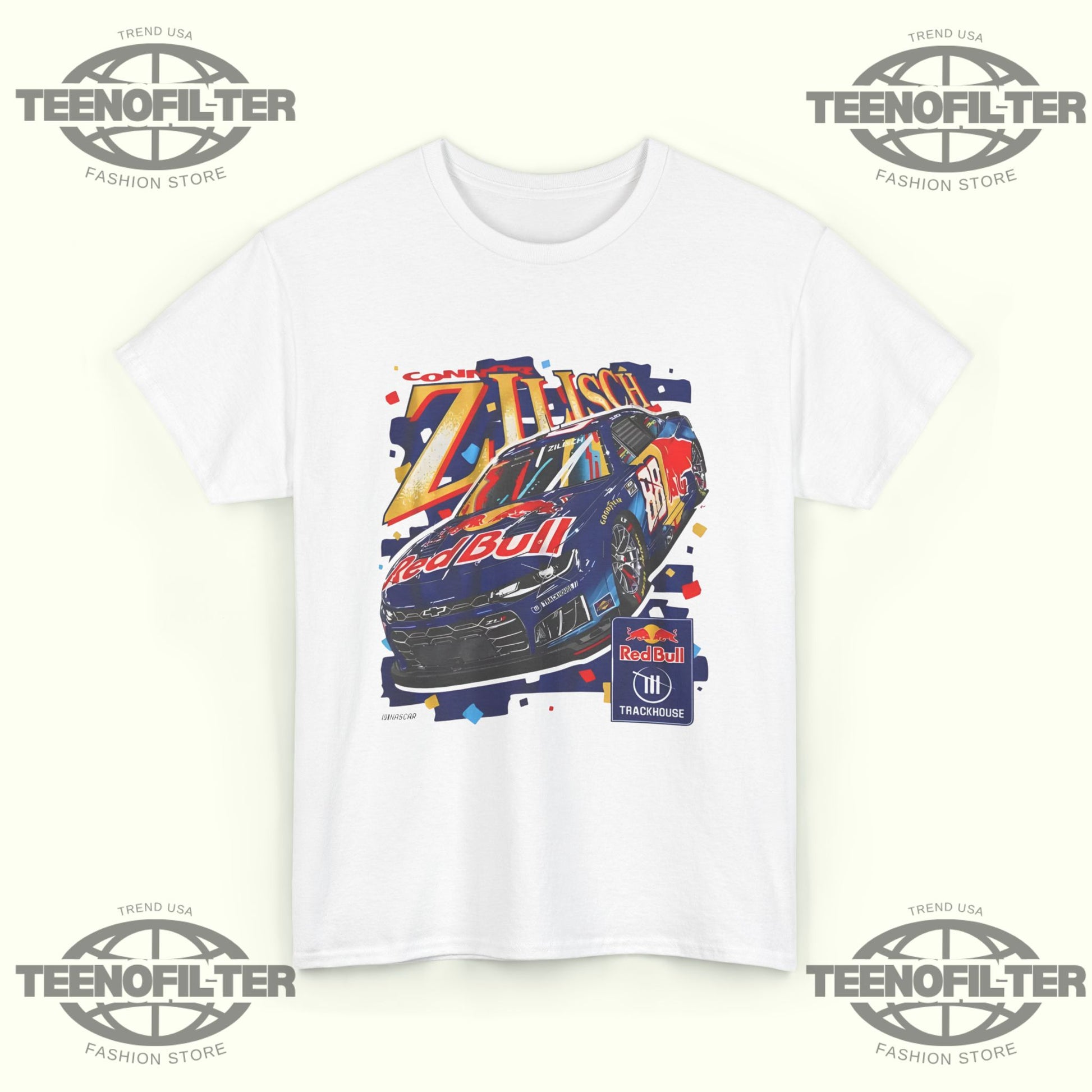 Connor Zilisch x Red Bull Racing T-Shirt - Tee No Filter
