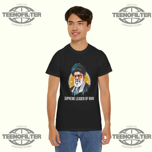 Supreme Leader of Iran T-Shirt – Honor and Strength Tribute Tee - Tee No Filter