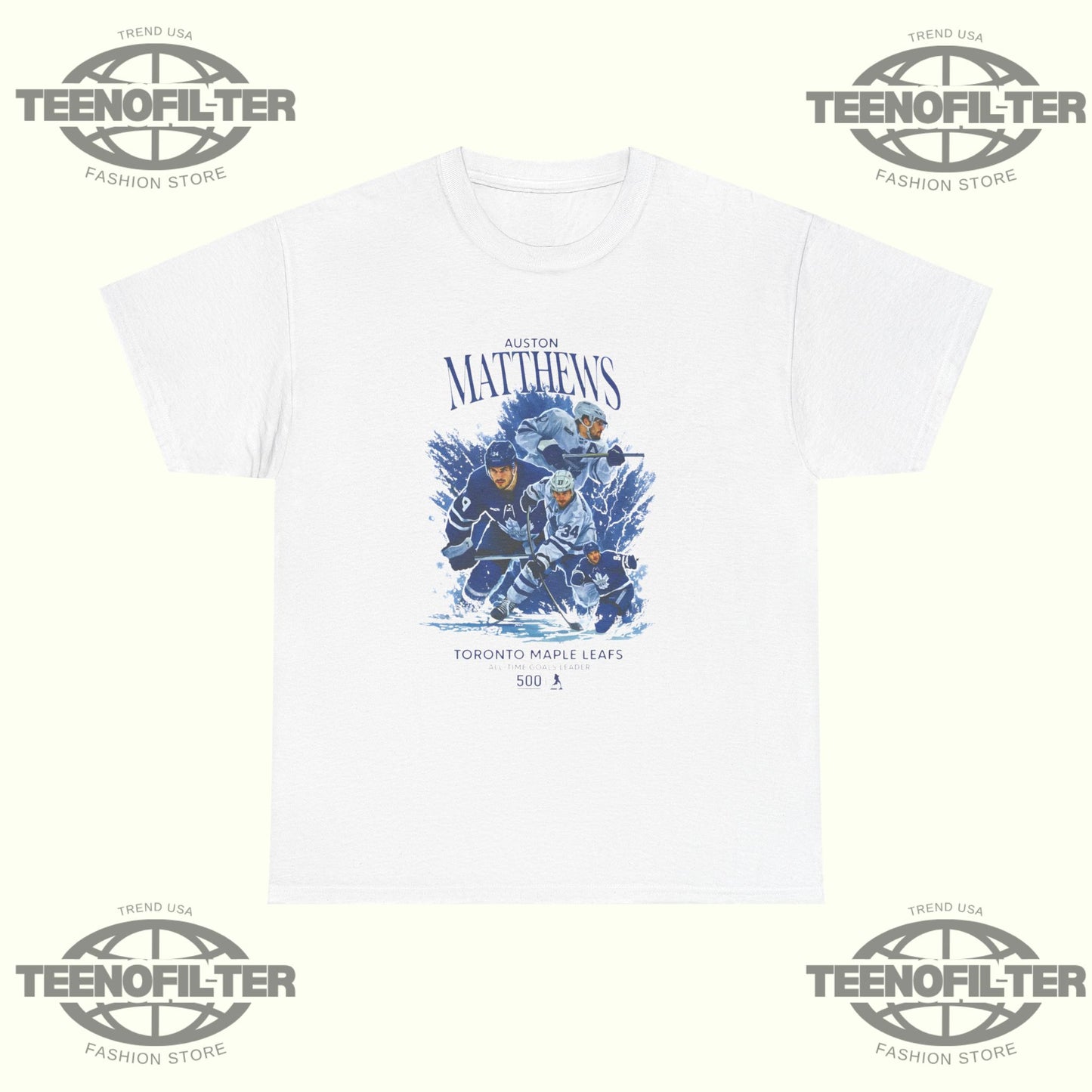 Auston Matthews Toronto Maple Leafs T-Shirt - Tee No Filter